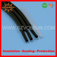 175 Deg PVDF Kynar Black Heat Shrink Tubing